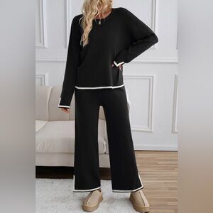 Black & White Lounge Set